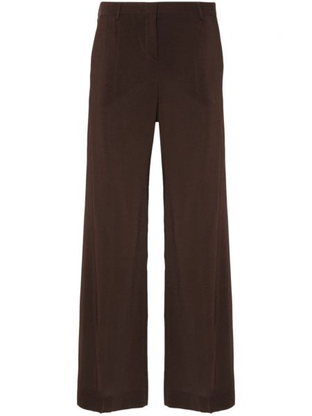 Pantalon évasé large Alberto Biani marron