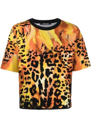 T-shirt Roberto Cavalli orange