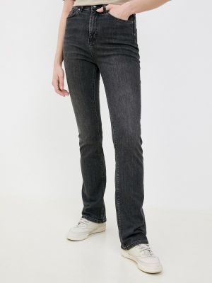 Серые прямые джинсы Colin's