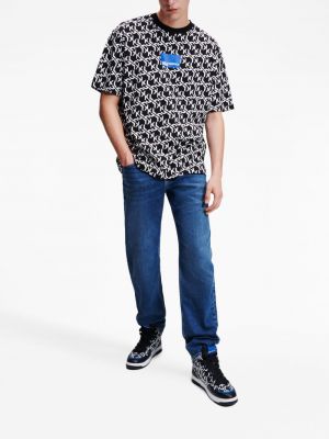 Kokvilnas t-krekls Karl Lagerfeld Jeans