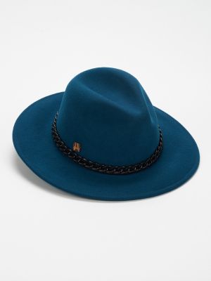 Sombrero de lana Aranda azul