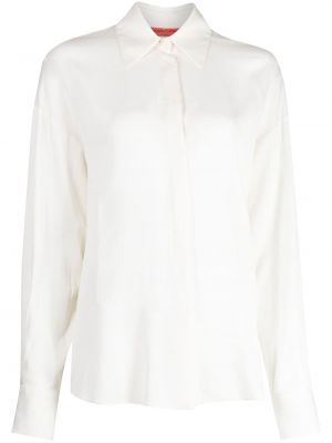 Копринена риза Manning Cartell бяло