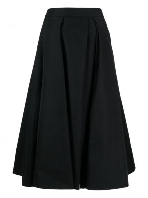 Plisované midi sukně Juun.j černé
