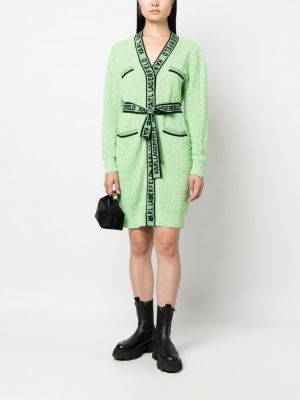 Kardigan s potiskem Karl Lagerfeld zelený