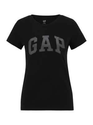 Тениска Gap Petite черно