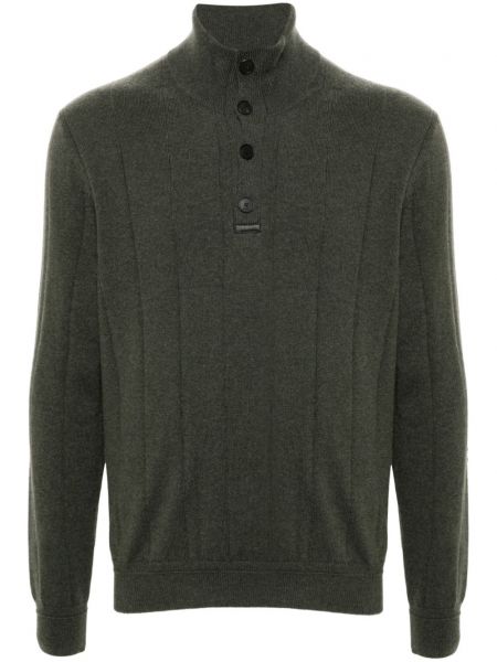 Kort sweater Brioni grøn