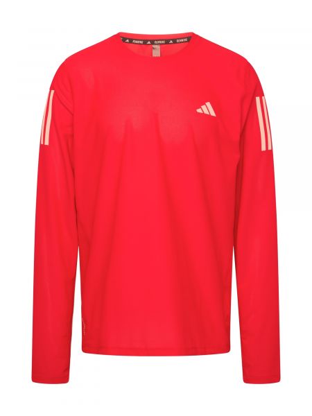 Hosszú ujjú póló Adidas Performance piros