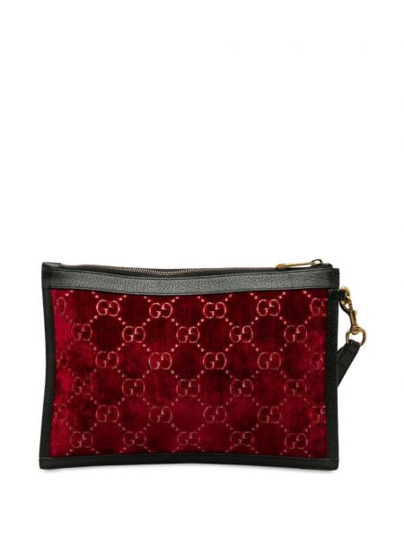 Samt clutch Gucci Pre-owned
