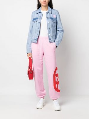 Džínová bunda s výšivkou Karl Lagerfeld