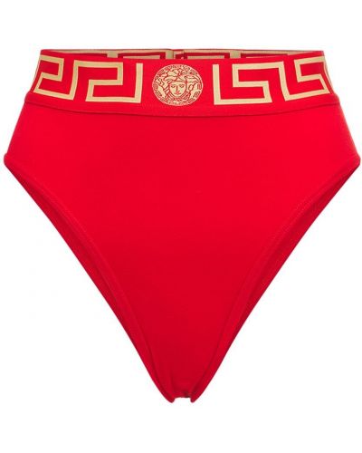 Džerzej bavlnené nohavičky Versace červená