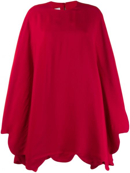 Mini vestido slim fit Valentino rojo
