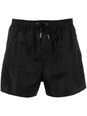 Trykt shorts Dsquared2 svart