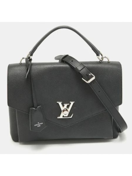 Body skórzany Louis Vuitton Vintage czarny