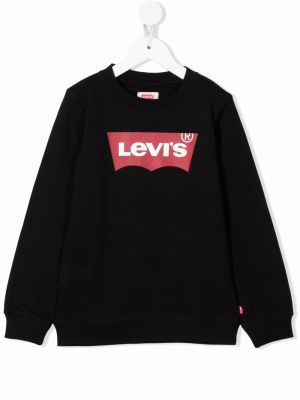 Hettegenser for jenter Levi's Kids svart