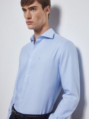 Рубашка Pedro Del Hierro синяя