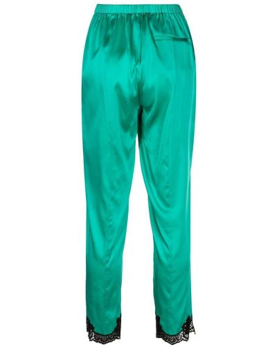 Pantalones de encaje Fleur Du Mal verde