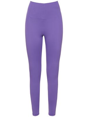 Leggings de tela jersey The Andamane violeta