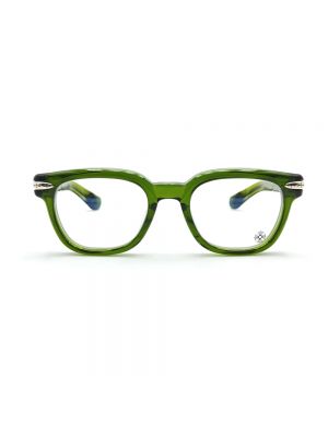Okulary w serca Chrome Hearts zielone