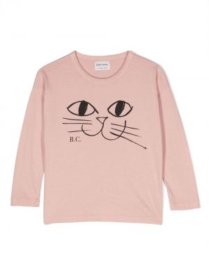 T-shirt con stampa Bobo Choses rosa