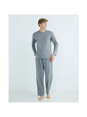 Pijama de punto Dustin gris