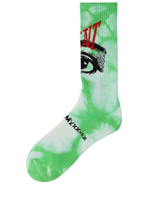 Čarape tie-dye Saint Michael zelena