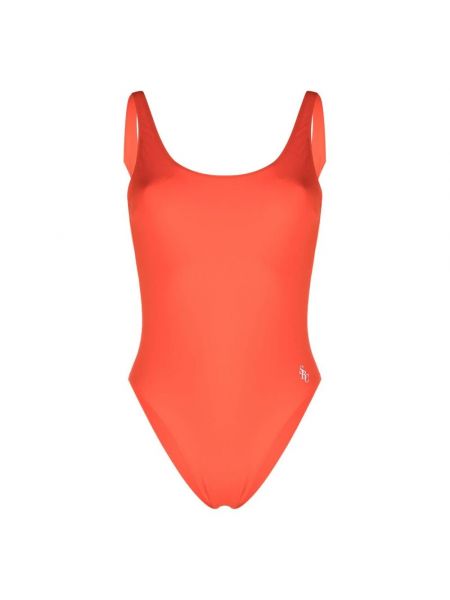Einteiliger badeanzug mit print Sporty & Rich orange
