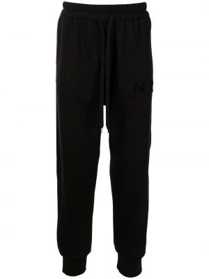 Pantalones de chándal con apliques Nº21 negro