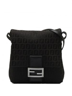 Чанта през рамо Fendi Pre-owned черно