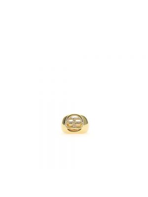 Żółty pierścionek Balenciaga