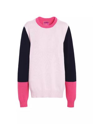 Розовый кашемировый свитер Barrie