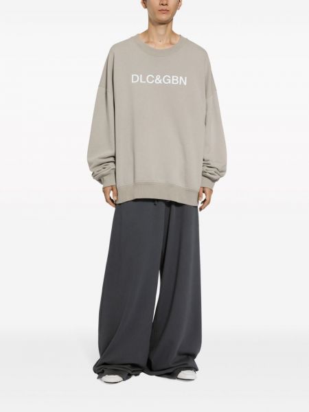 Sweatshirt mit print Dolce & Gabbana grau