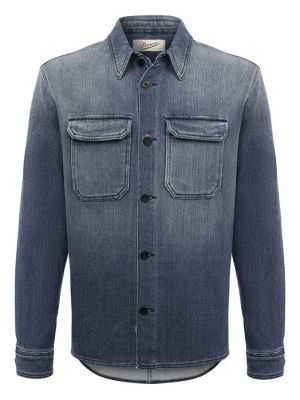 Джинсовая рубашка Pence синяя