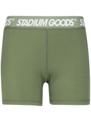 Велосипедни шорти с принт Stadium Goods® зелено