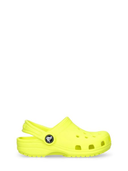 Klassisk sandaler med reim for jenter Crocs grønn