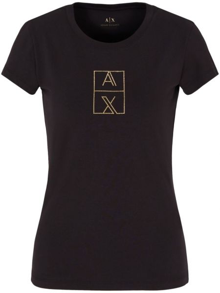 T-paita Armani Exchange musta