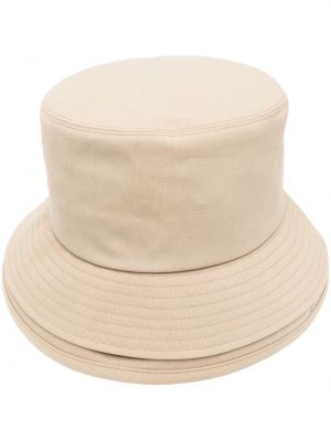 Vlněný klobouk Sacai hnědý