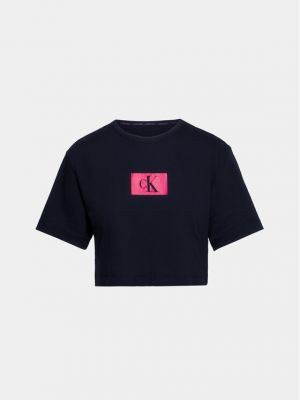 Сорочка вільного крою Calvin Klein Underwear чорна