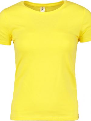 Marškinėliai B&c geltona