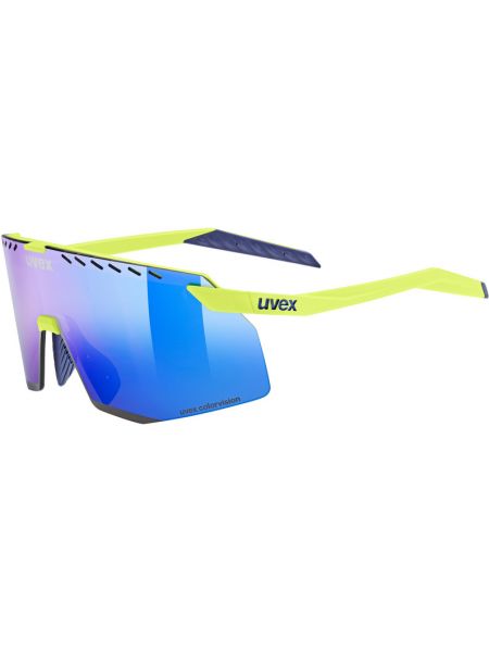 Спортивные очки солнцезащитные Uvex желтые