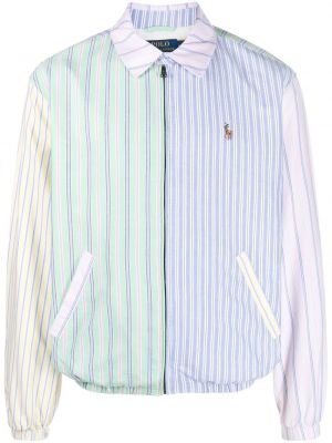 Polo krekls ar izšuvumiem ar rāvējslēdzēju ar apdruku Polo Ralph Lauren