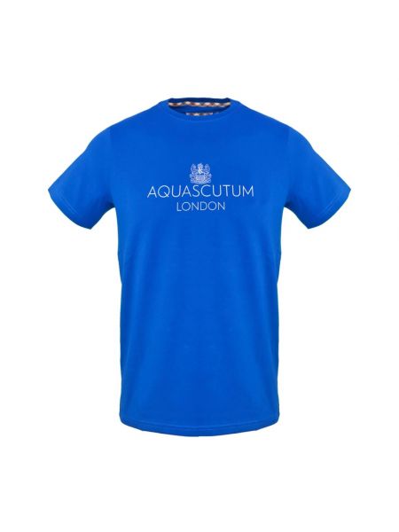 Koszulka Aquascutum niebieska