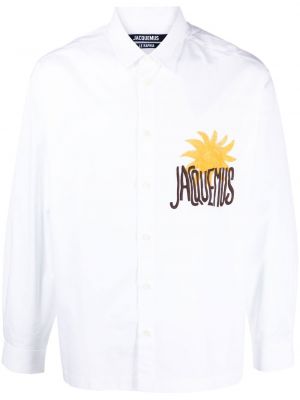 T-shirt con stampa Jacquemus bianco