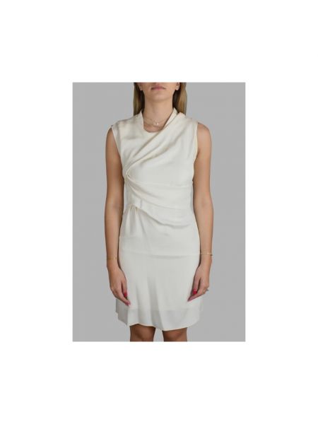 Minikleid mit reißverschluss Balenciaga weiß