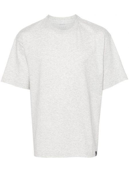 T-shirt aus baumwoll Boggi Milano grau