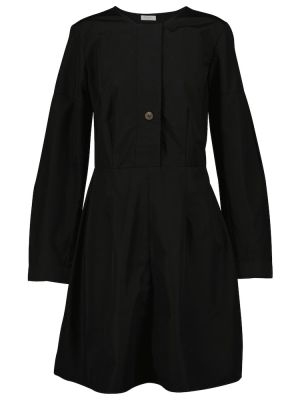 Czarna sukienka mini bawełniana Deveaux New York