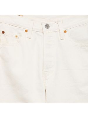 High waist straight jeans Levi's® weiß