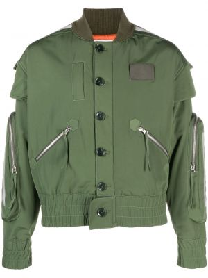 Giacca bomber Juntae Kim verde