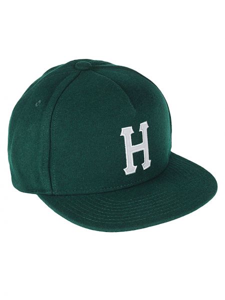Cappello con visiera Huf verde