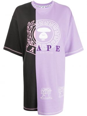 Robe à imprimé Aape By *a Bathing Ape® violet