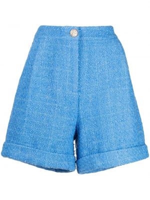Shorts di jeans baggy Edward Achour Paris blu
